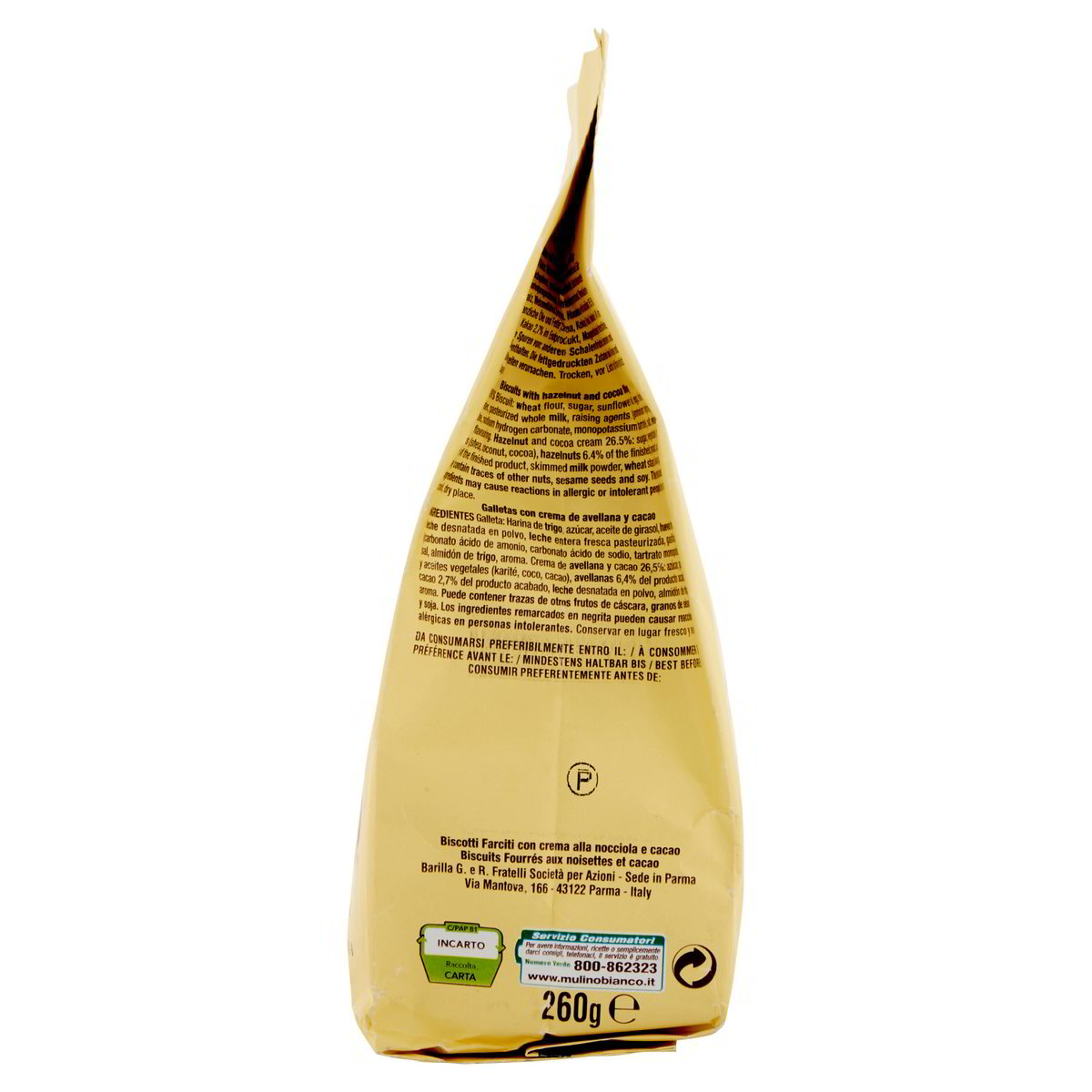 Baiocchi Cioccolato 260g - Mulino Bianco