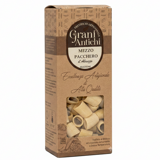 Mezzo Pacchero Rigato 300g - Pastificio dei Grani Antichi