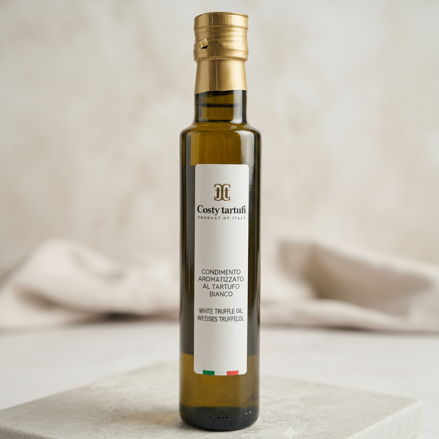 Olio EVO Aromatizzato al Tartufo Bianco 250ml - Costy Tartufi
