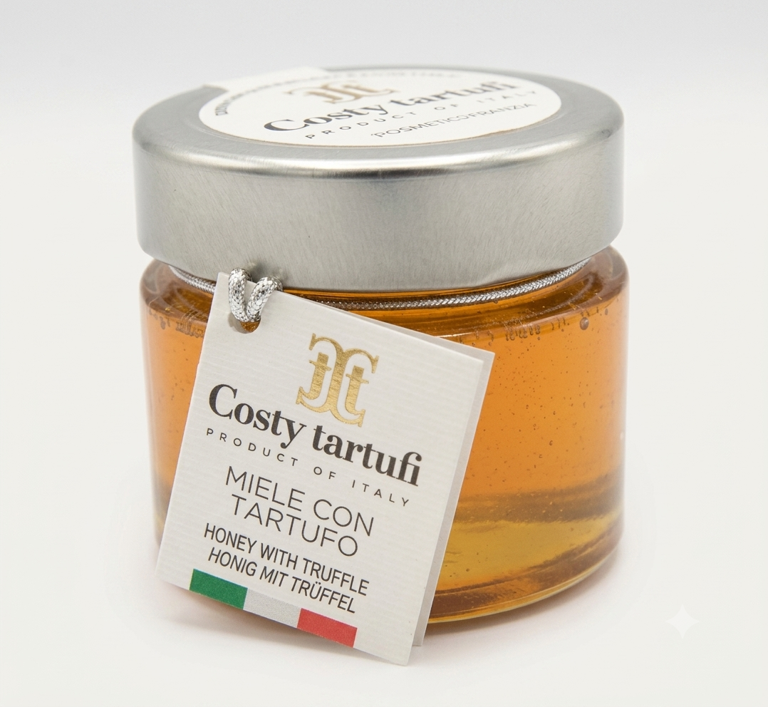 Miele d'Acacia al Tartufo Bianco 130g - Costy Tartufi