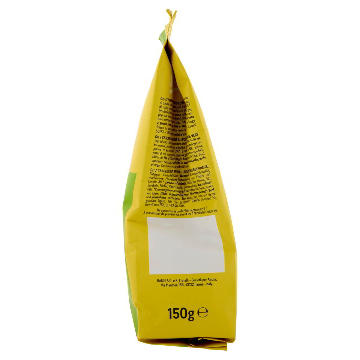 Gran Pavesi Sfoglie Crispy Gusto Pepe&Lime 150g - Pavesi