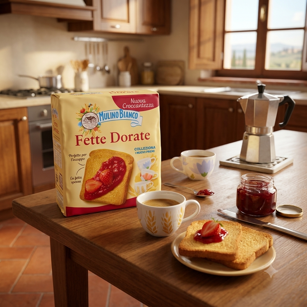 Fette Biscottate Dorate 315g - Mulino Bianco