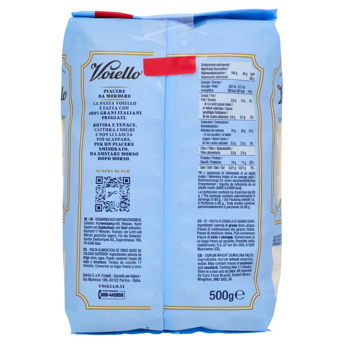 Fusillo n.141 500g - Voiello
