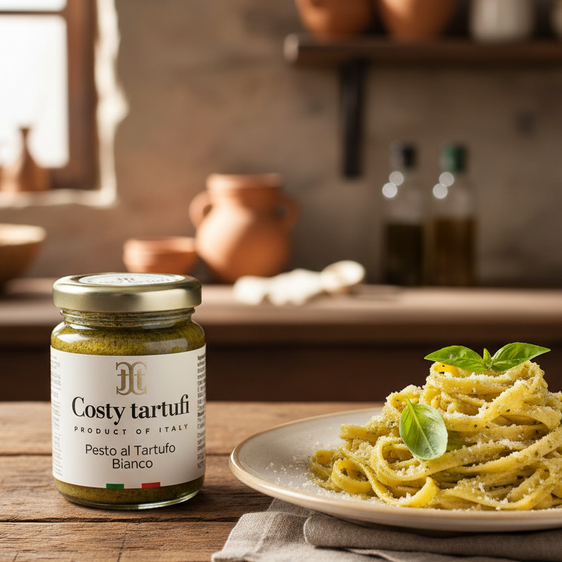 Pesto al Tartufo Bianco 80g - Costy Tartufi
