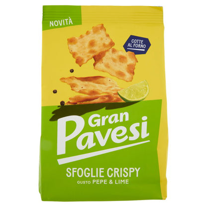 Gran Pavesi Sfoglie Croccanti Gusto Pepe e Lime 150g - Pavesi