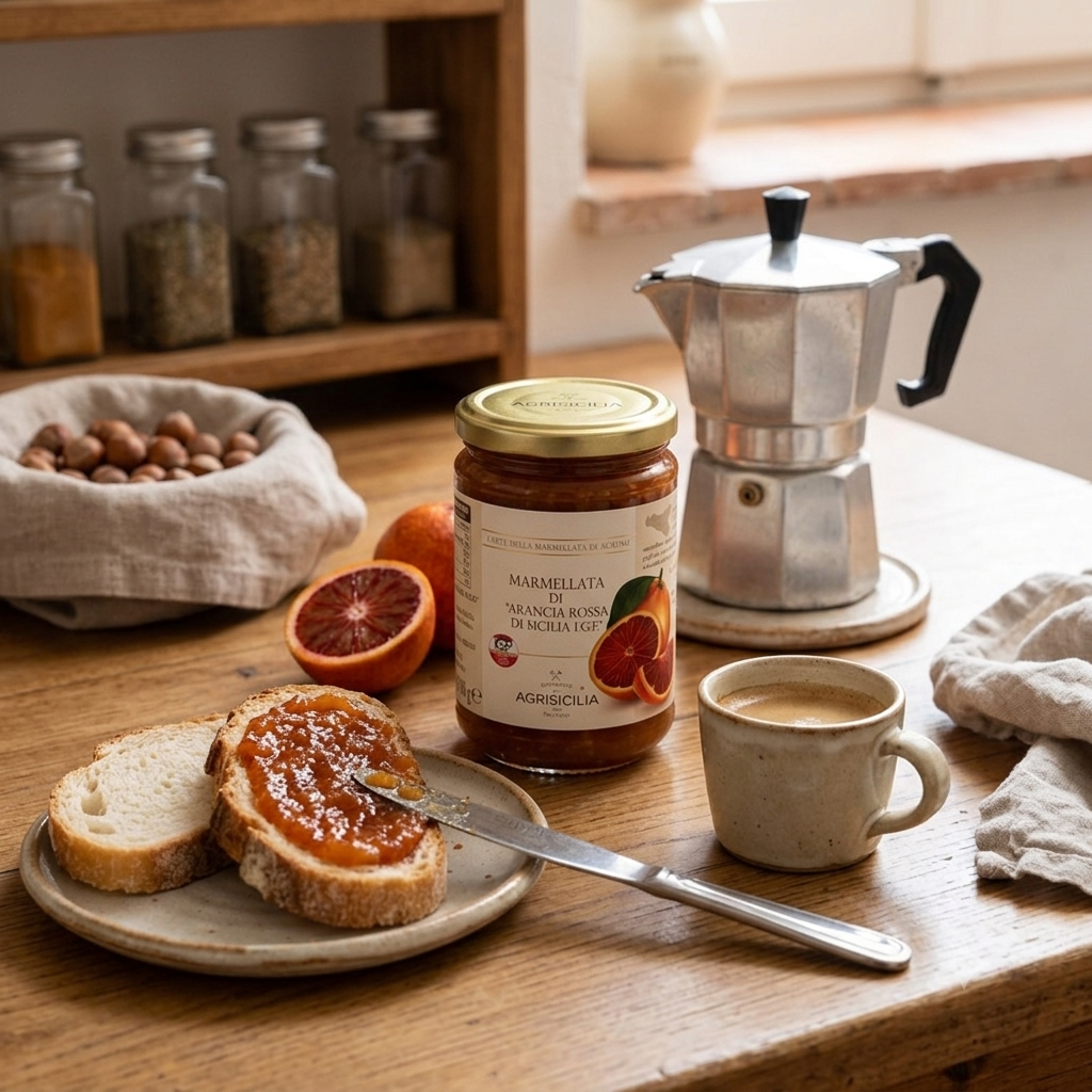 Marmellata di Arancia Rossa di Sicilia I.G.P. 360g - AgriSicilia