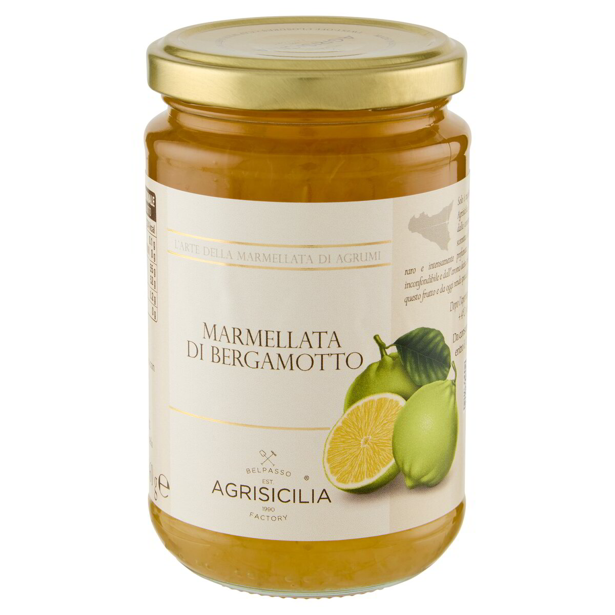 Marmellata di Bergamotto 360g - AgriSicilia
