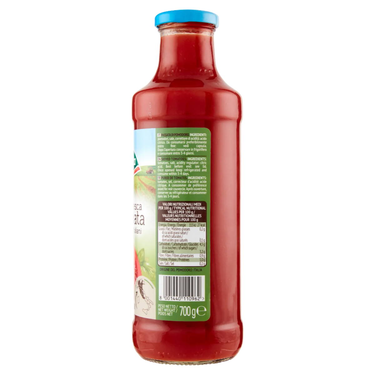Passata Pom. di Giornata 700g - Valfrutta