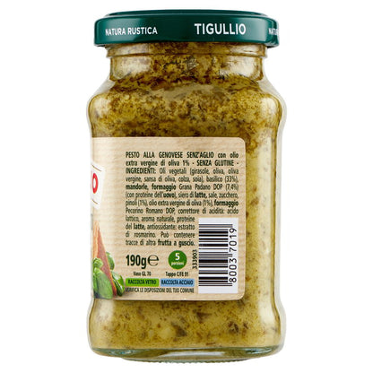 Gran Pesto alla Genovese senza Aglio 190g - Tigullio