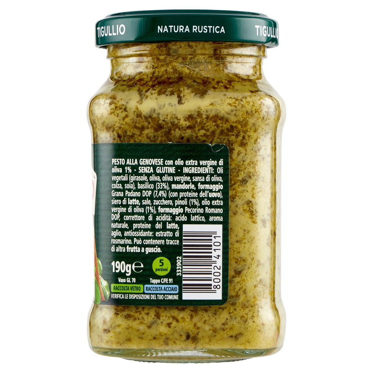 Gran Pesto alla Genovese con Aglio 190g - Tigullio